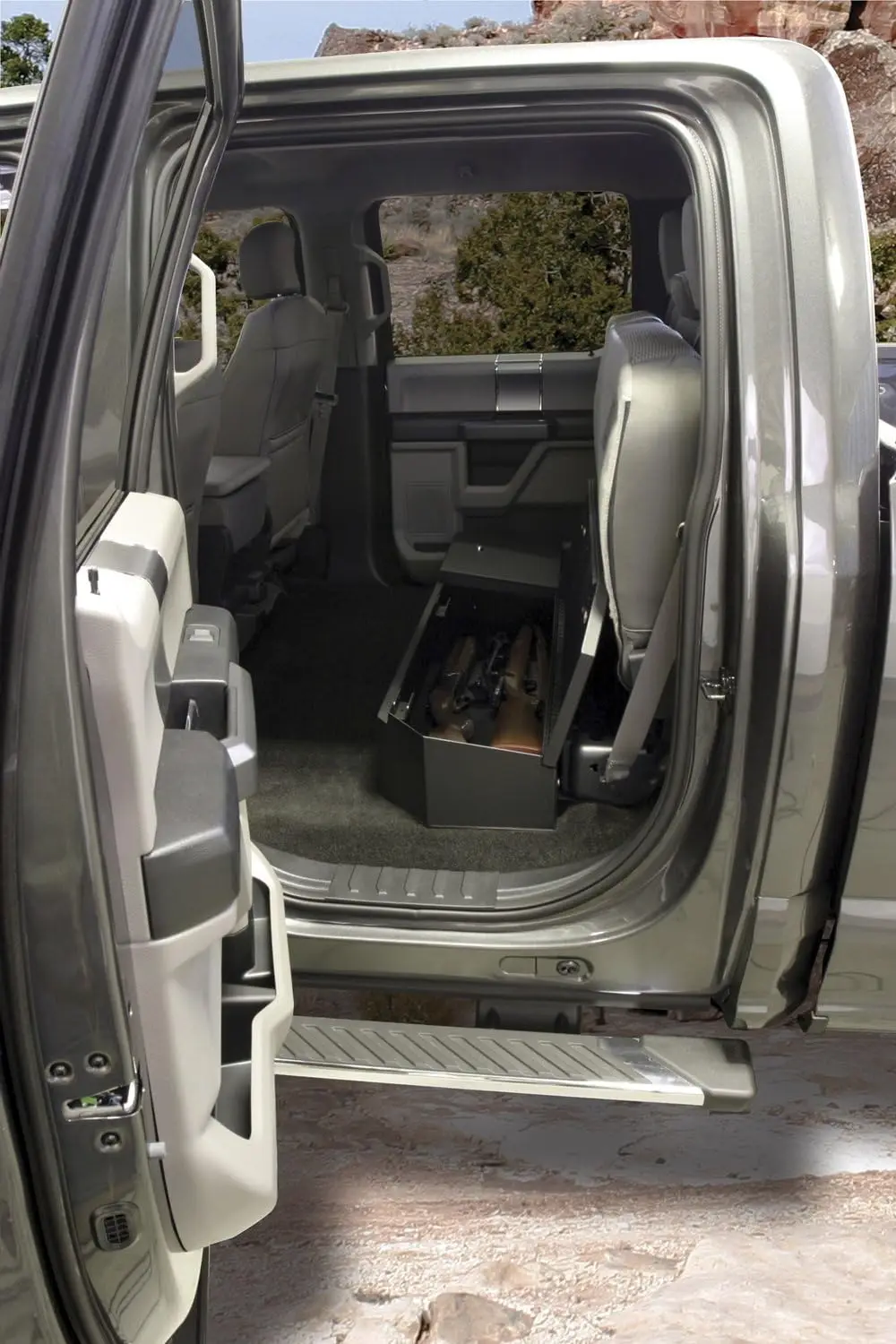 F-Series SuperCrew Under Rear Seat Lockbox