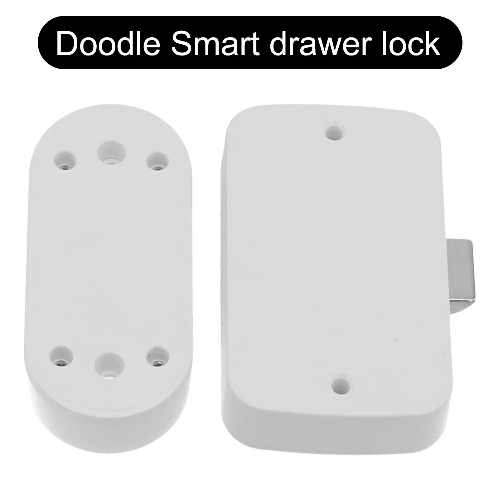 

Keyless Drawer Cabinet Lock ABS PC Alternative Bluetooth-compatible Long Lasting Time Replaces Key Smart Drawer