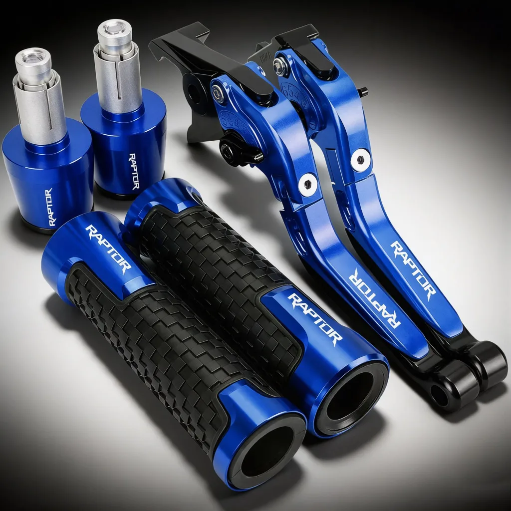 

Motorcycle Clutch Lever Brake Levers Handlebar Handle Hand Grips Ends For YAMAHA YFM700 Raptor 2008-2023 YFM 700 Raptor