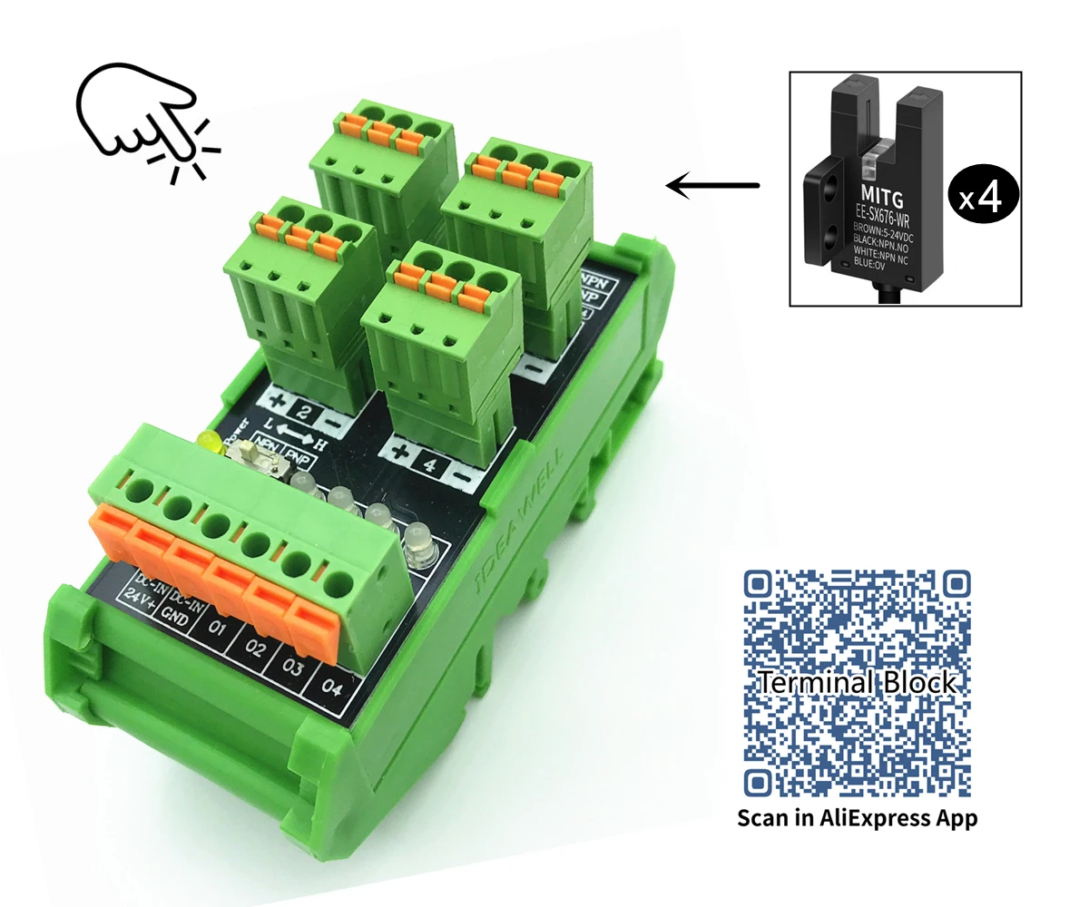 U-Förmigen Schlitz Lichtschranke EE-SX67 Serie SX 670 671 672 673 674 675 676 677 Induktion Grenze Sensor NPN PNP NO NC 5V-24V – Detail 30