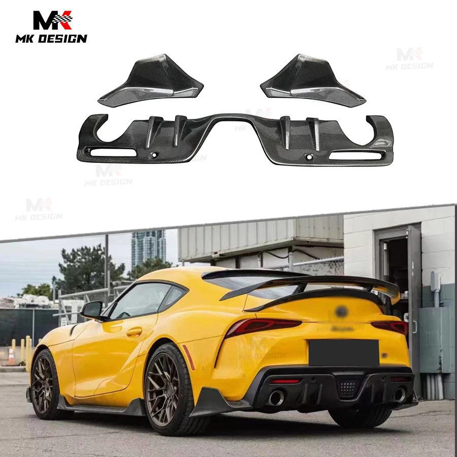 

Carbon Fiber AG Style Rear Diffuser for Toyota Supra MK5 GR A90 A91 2021+ Rear Bumper Lip Side Splitters Winglets