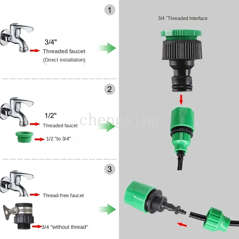 5M-20M Drip Irrigation System Plant Watering Kit Adjustable Drip  Irrigation Device for Irrigating Micro Garden Watering System