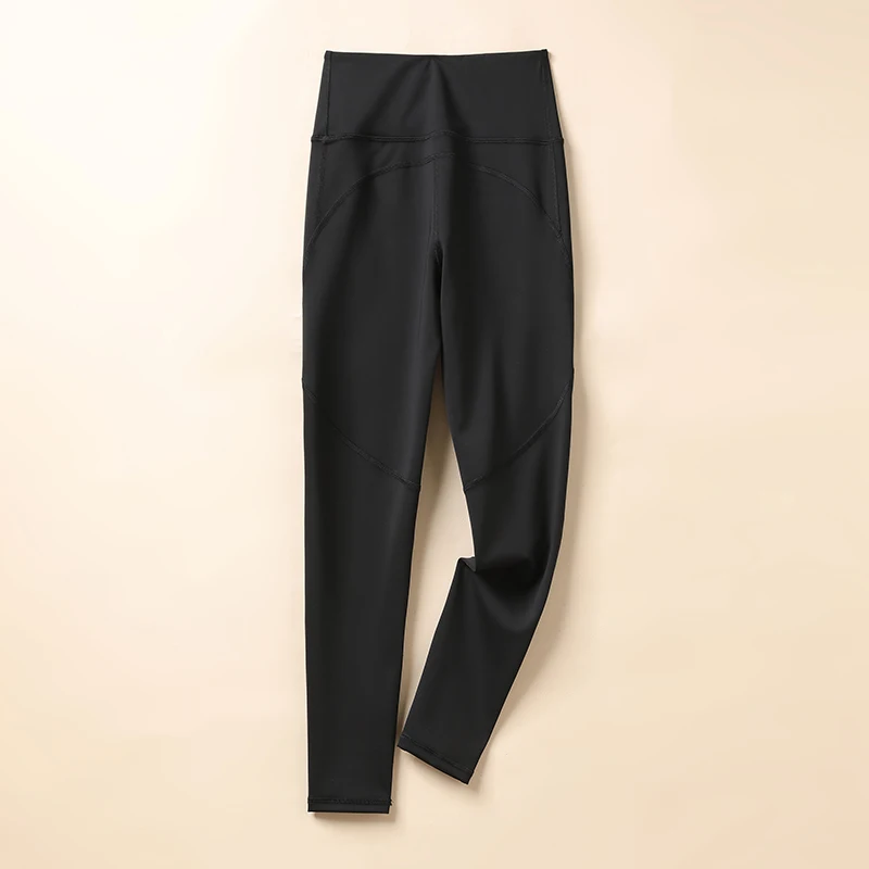 Women's arkskin Yoga Pants Slimming Leg Outerwear Bot Tight Fit Faionable Spring New Sle  Pants