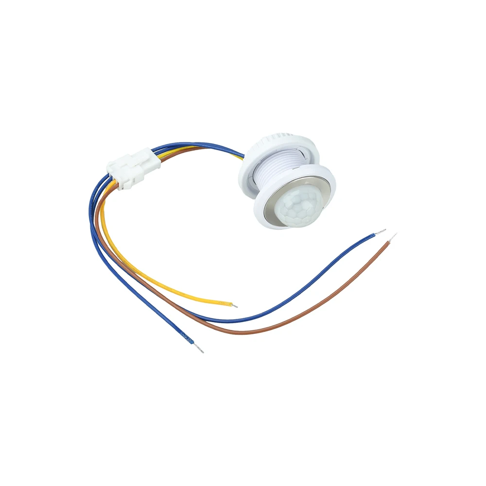 diymore AC 85-265V Einstellbare Zeitverzögerung 40mm LED PIR-Detektor Infrarot-Bewegungssensor-Schalter DIY Elektronik-Kit – Detail 9