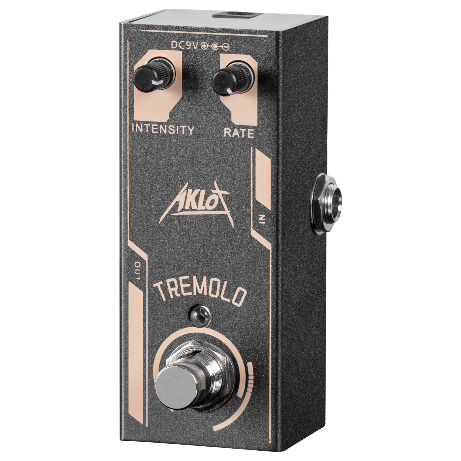 

Мини-педаль для электрогитары Tremolo, 9 В постоянного тока