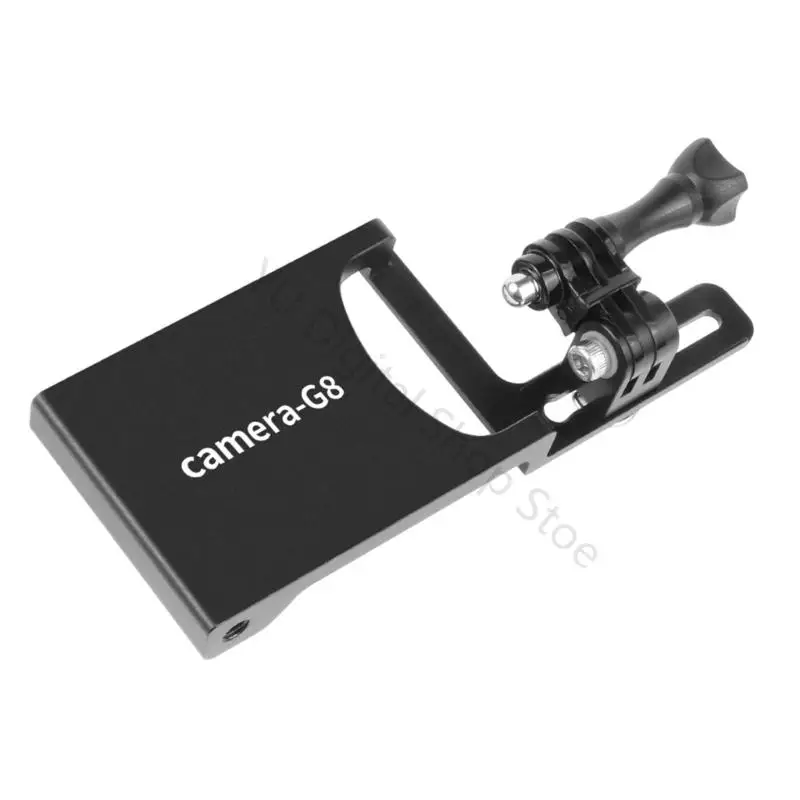 96BA Thumb Screw Camera Mount Plate, Black Metal Finger Plate for Aluminum Camera Support Parts, Carry Bags, and Daily Camera