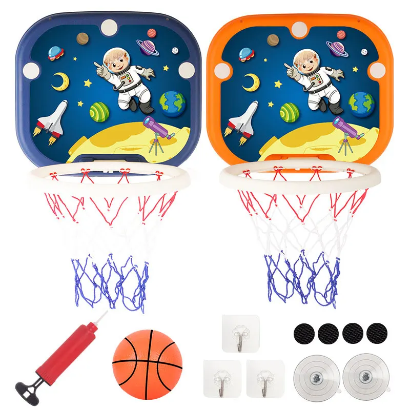 Outdoor Sports Shooting Play Basketball Hangable Wall Hanging Foldable Children's Basketball Rack Indoor Leisure Toys TG50