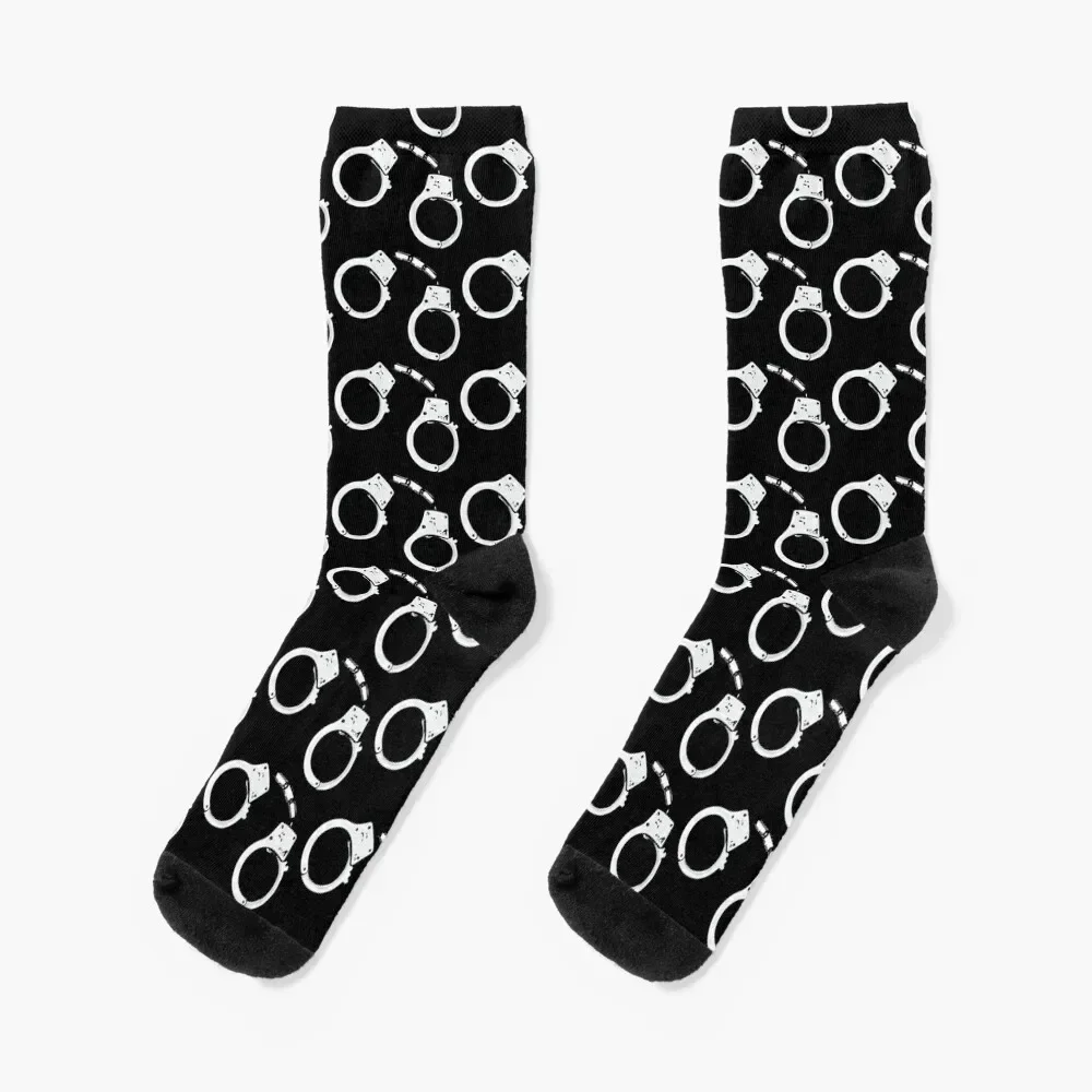 

Handcuffs Graphic Pattern Socks summer crazy Hiking boots New year's Men Socks Luxury Brand Women's