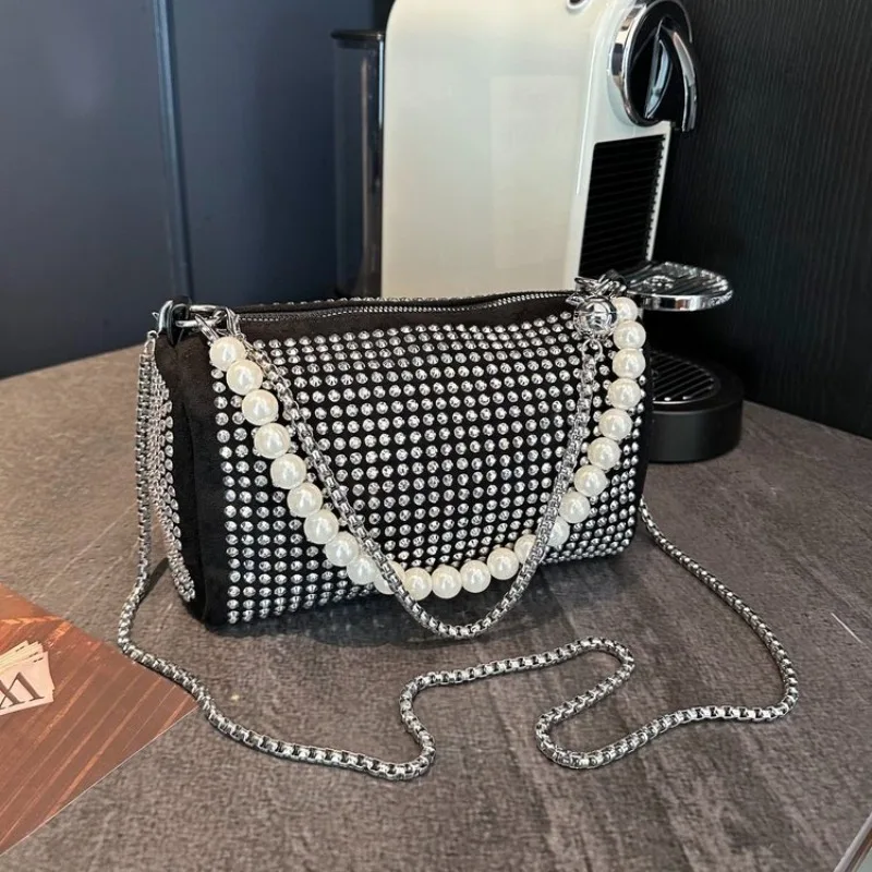 

Unique Fashionable Crossbody Handbag Women Luxury Designer Letter Logo Large Capacity Elegant Leather Diaper Bag For Commuter