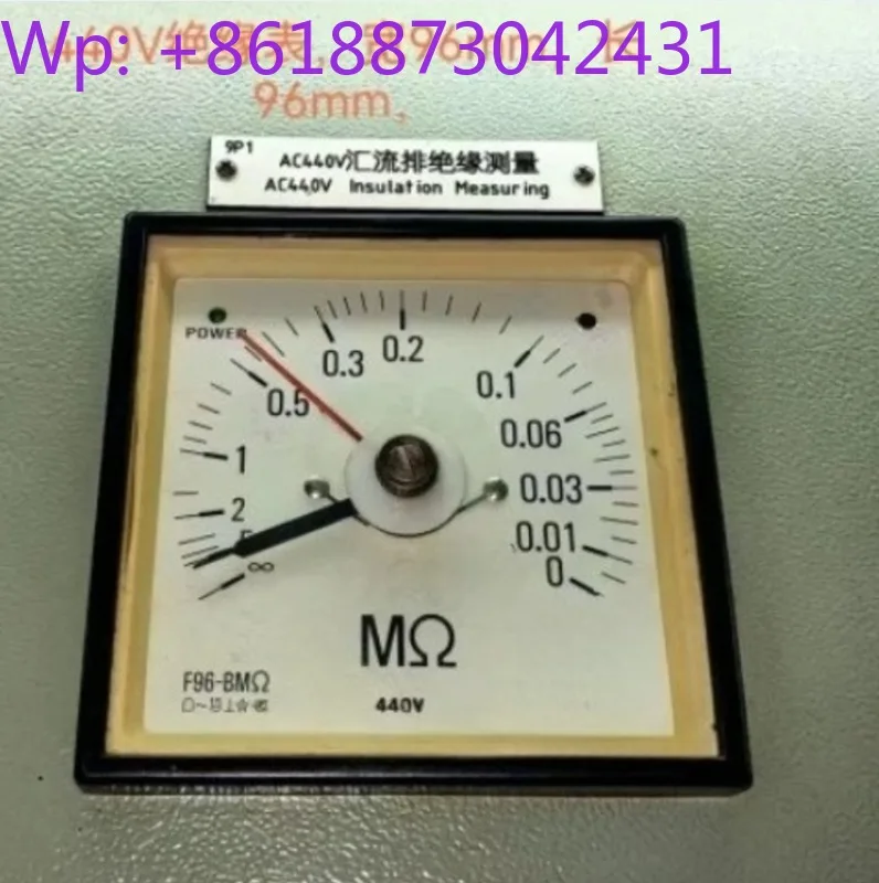 Shanghai Yitai Instrument Insulation Monitoring Meter F96-BM Europe, 440V, 380V, 220V