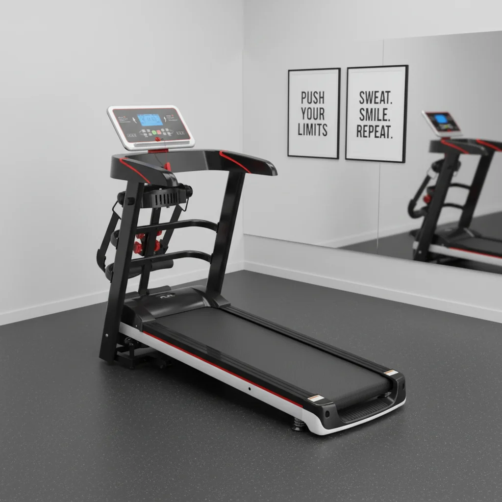 Indoor Portable Foldable Electric Treadmill Walking Pad Cardio LED Display 0.65HP Motor Calories Tracking Eco-Friendly Home