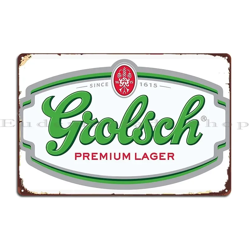 Grolsch Brewery Metal Signs Designing Party Designing Designing Pub Tin Sign Poster