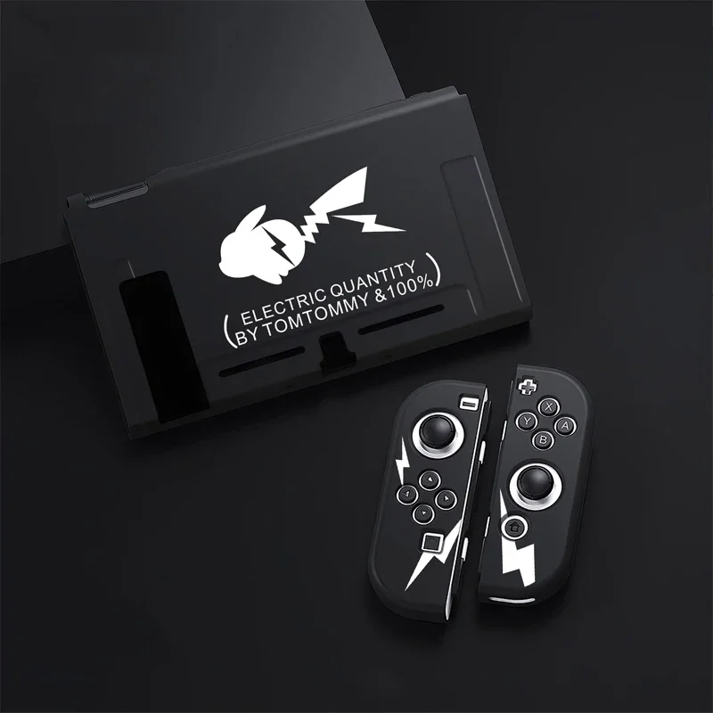 Charizard Reshiram Zachte TPU Anime Skin beschermhoes voor Nintendo Switch NS Joy-Con Controller Bescherming Behuizing Shell Cover