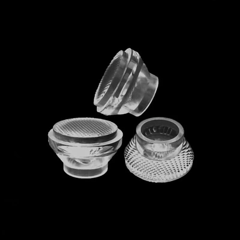 #NYH-14.2 High quality 5050 Led Optical Lens, Size 14.2X9.9mm, 45 degree Bead Surface, PMMA materials