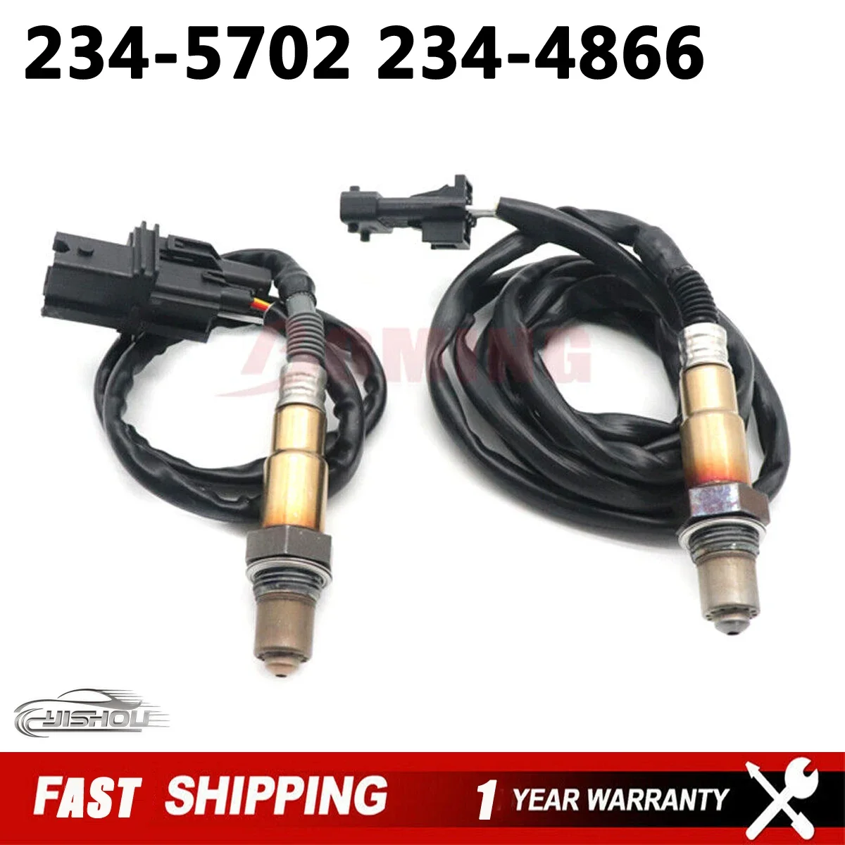 2 uds aguas arriba y aguas abajo 234-5702 234-4866 O2 Sensor Lambda de oxígeno para Volvo C30 C70 S40 S60 S70 S80 V50 V70 9470983 9497317