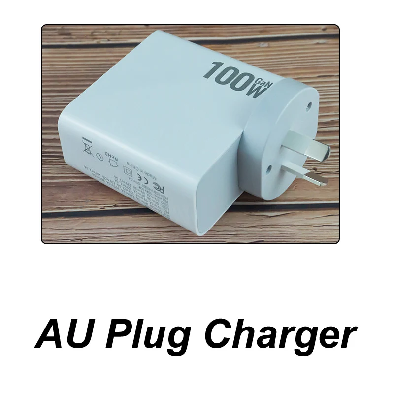 100W 20V 5A 4 Port GaN Wall Charger USB Type-C PD QC 3.0 Quick Fast Charging Station  For MacBook iPhone Xiaomi Laptop  Phone