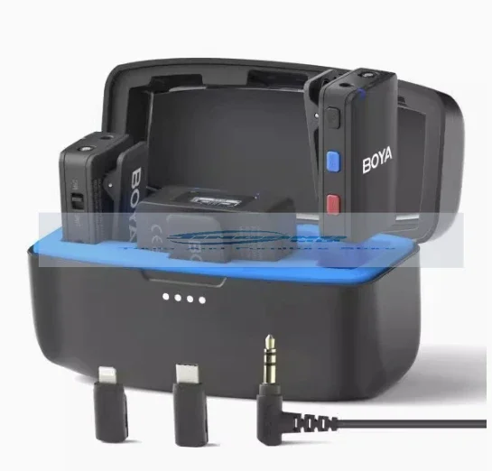 

MIC microfono Lavalier Wireless professionale Streaming Record intervista vlog per iPhone Android Camera Youtube