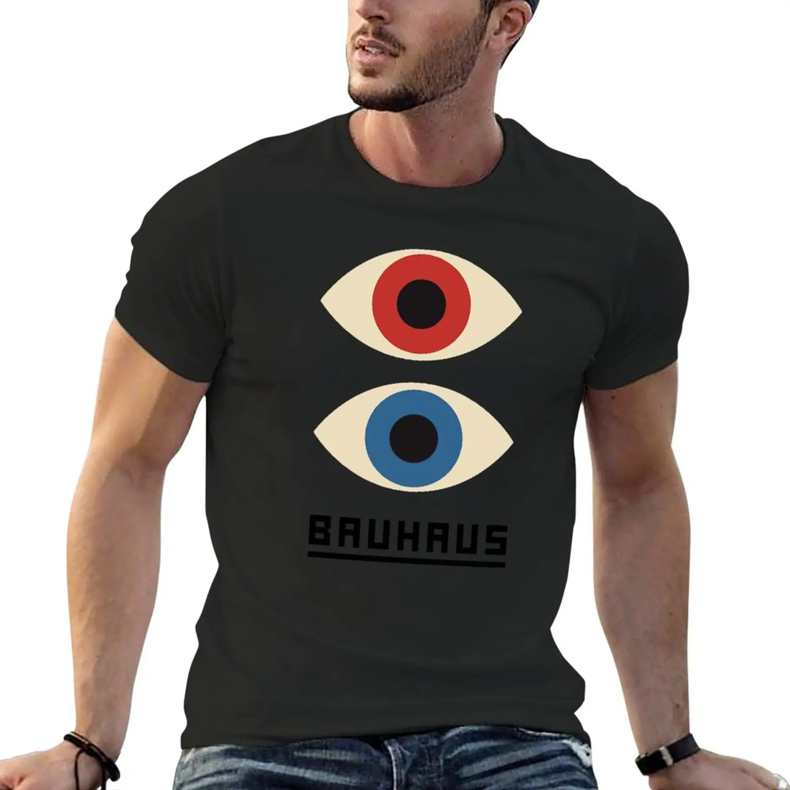 

New Bauhaus Eyes T-Shirt T-shirt for a boy graphic t shirts Men's t-shirts