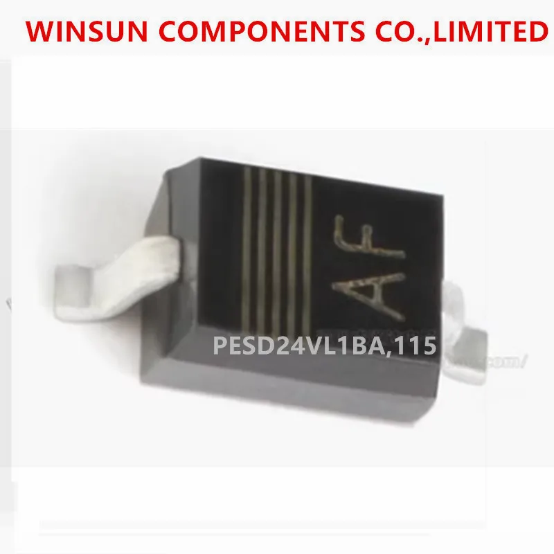 (10-200piece) 100% new imported original  PESD24VL1BA,115  “AF”  Diode - Surface Mount Type-SOD-323