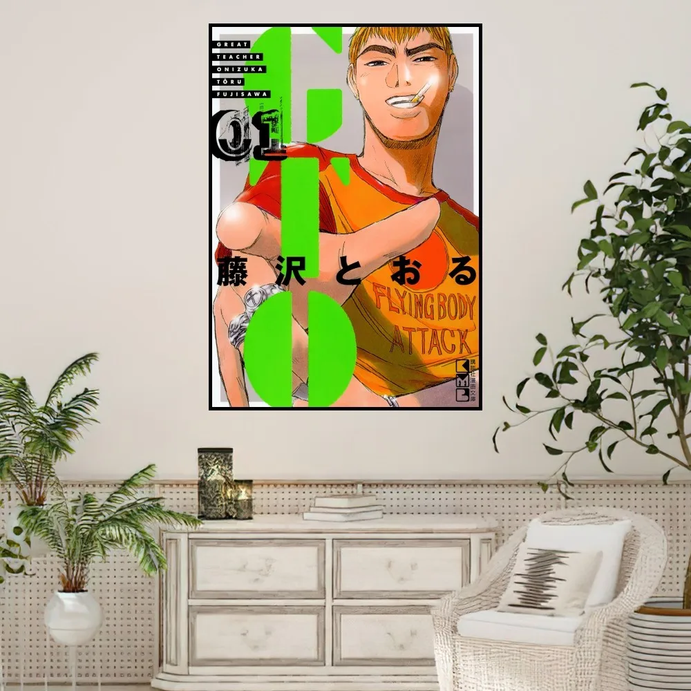 bilibili Great Teacher Onizuka GTO Poster Prints Wall Sticker Painting Bedroom Living Room Decoration Office Home Self Adhesive