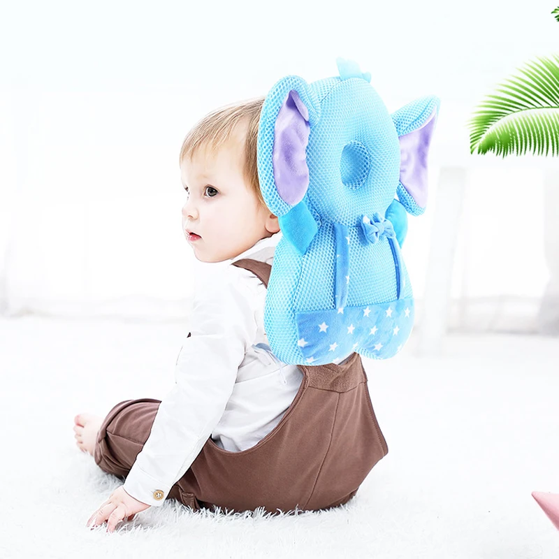 Baby Head Protection Pillow Anti-fall Pillow Soft PP Cotton Toddler Protective Cushion for Learning Walk Sit Head Protector Safe