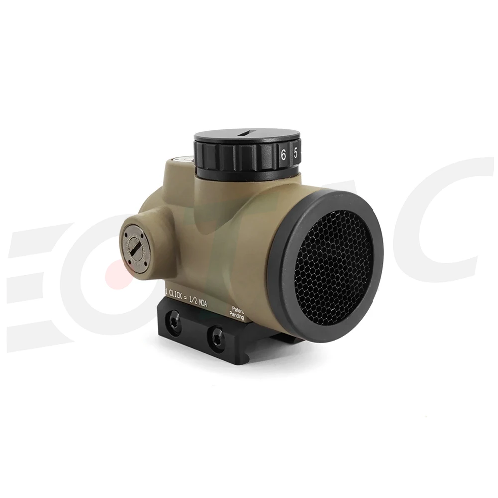 Cannocchiale da caccia tattico MRORDS Red Dot Sight Airsoft Scope con attacco basso Mirino riflesso per tiro con montaggio alto con Killflash