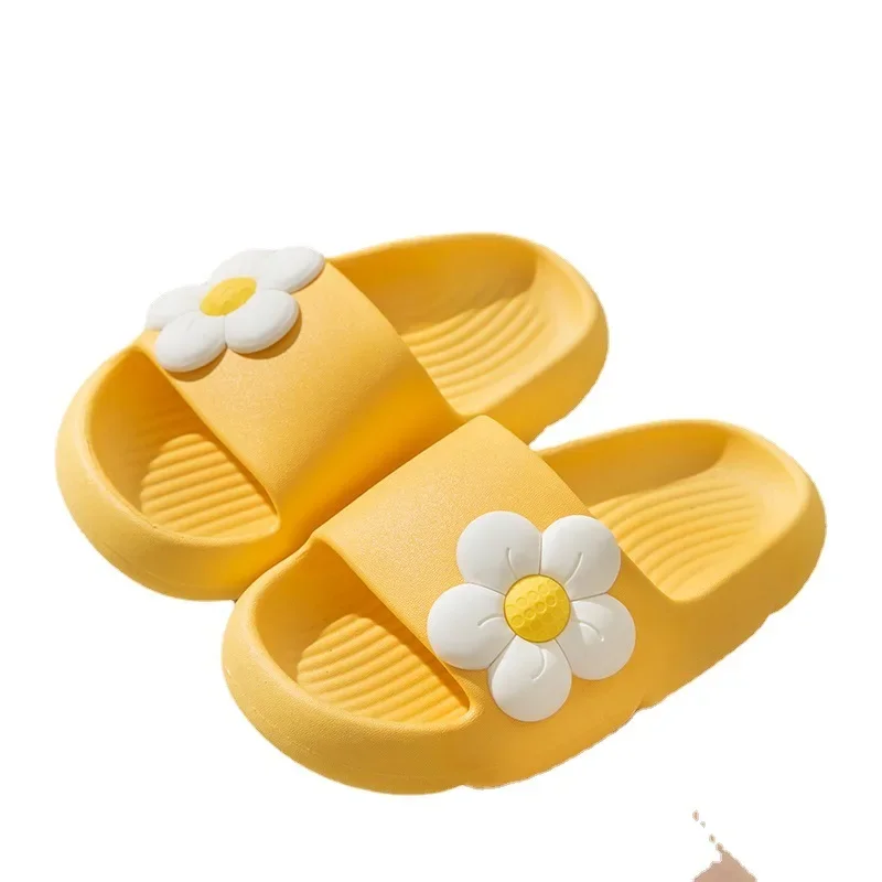 Girls Shoes  Children Garden Girls Shoes Simple Cute Flower Beach Slippers Babies Summer Slippers Soft Kids Outdoor Slipper