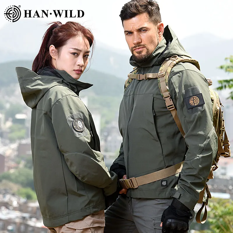 HAN WILD Chaqueta táctica militar impermeable transpirable hombre - imagen 5