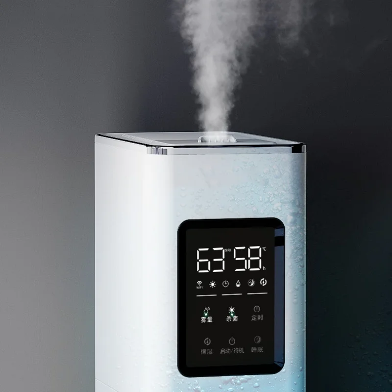 Air Humidifier Home Bedroom Large Floor Office Baby Pregnant Woman Humidifying Office Living Room White On The Floor