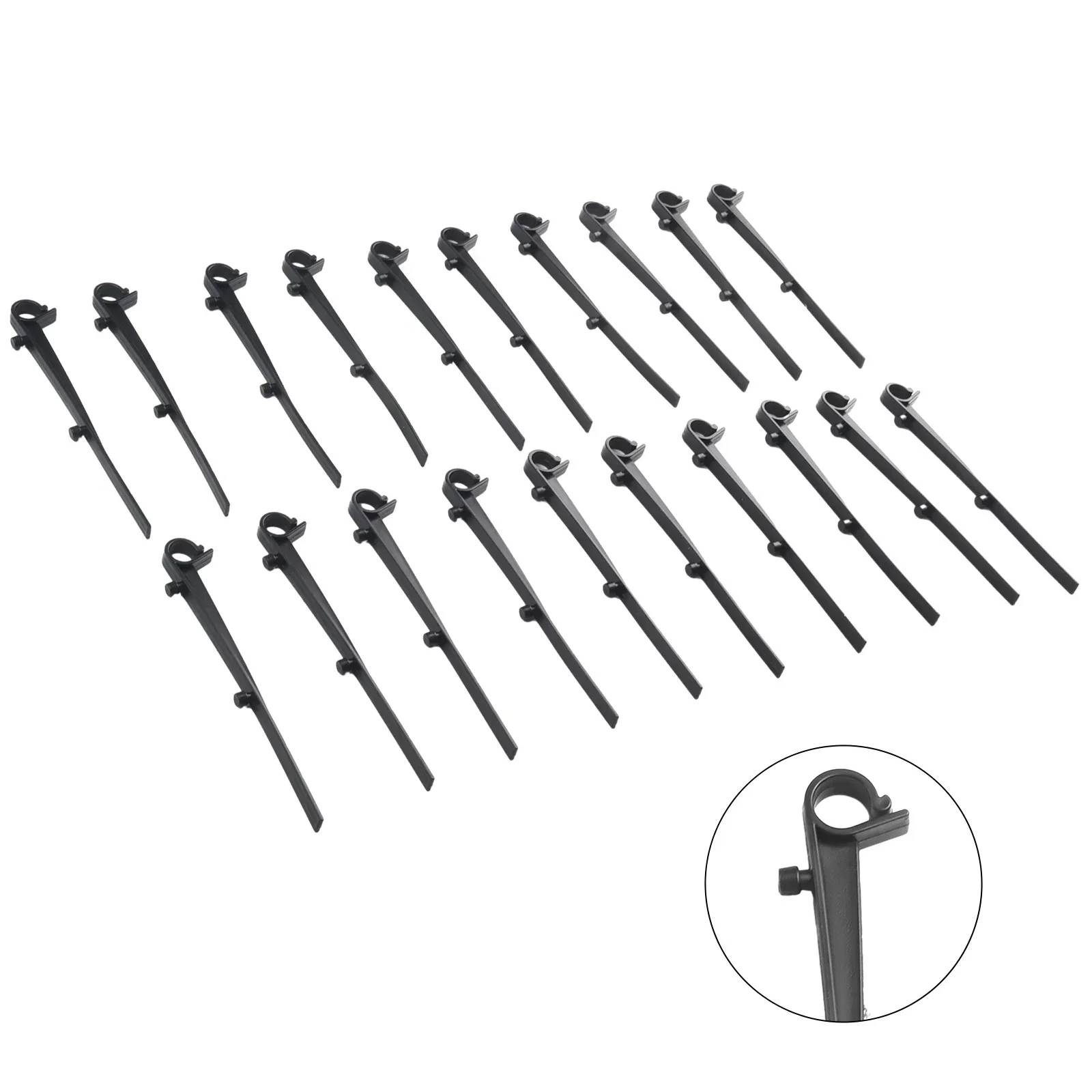 20pcs เครื่องตัดหญ้า PEG Boundary NAIL GROUND Spikes Fixing Pins สําหรับยึดหุ่นยนต์เครื่องตัดหญ้าเครื่องตัดหญ้าอย่างปลอดภัยอุปกรณ์เสริม