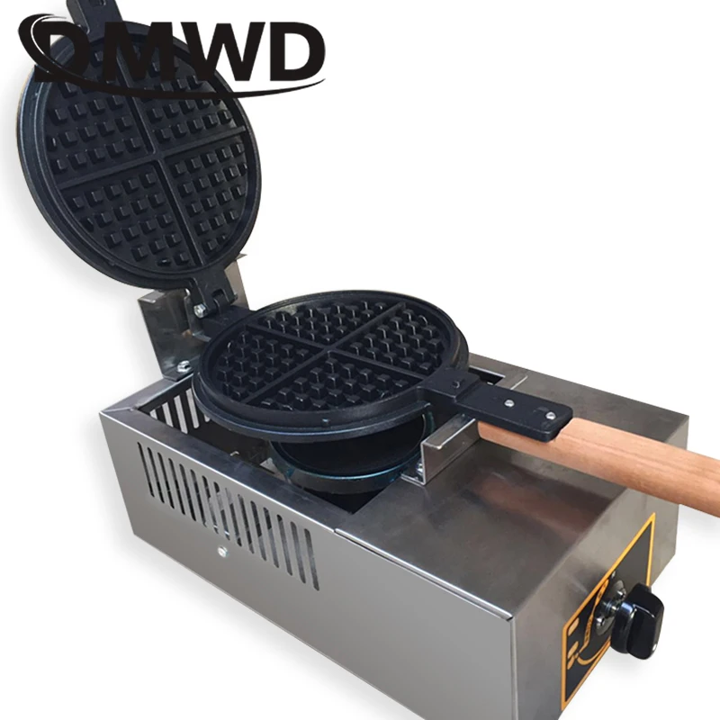 Commercial Egg Eggettes Waffle Maker Iron LPG Gas Breakfast Hong Kong Bubble Puff Cake Double-sided Baking Machine Muffin Oven