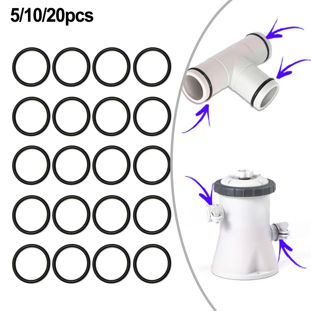 

5/10/20pcs 10134 Pool Pump O Rings For Intex 1-1/4Inch Hose Connection For 330 GPH Pump Pool Garden Tool Replacement Accessories