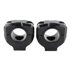 Pack of 2 1/8inch 28mm Handlebar  Mount Clamps for Motorcycle ATV Dirt