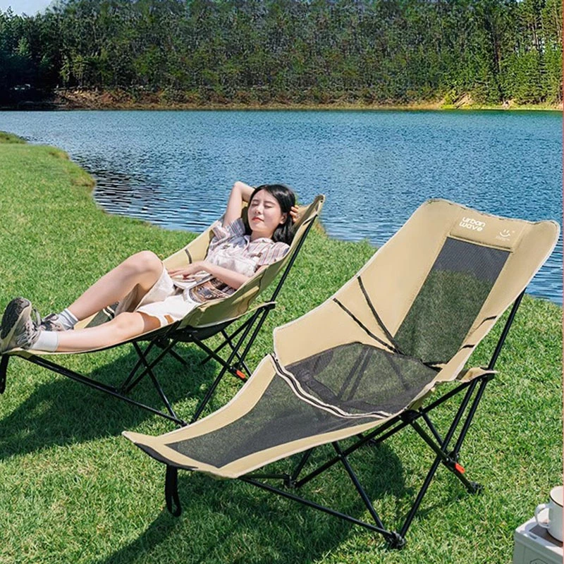 

Journey Portable Beach Chairs Comfort Lie Down Beach Fishing Beach Chairs Fold Picnic Silla De Playa Outdoor Furniture ZSHW