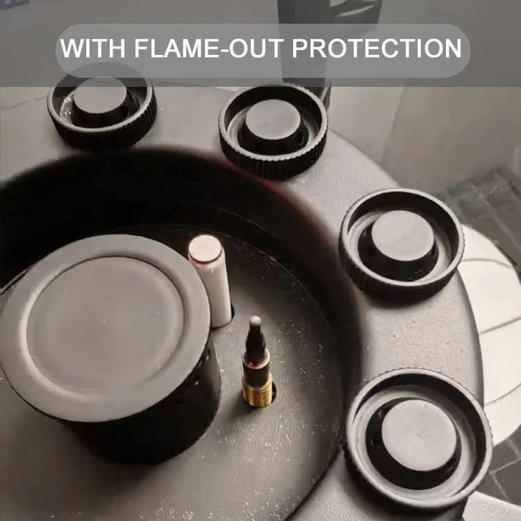 Magic Fold Burner High-power 5 burner Gas Stove Stainless Steel Top Built-in Gas Cooker