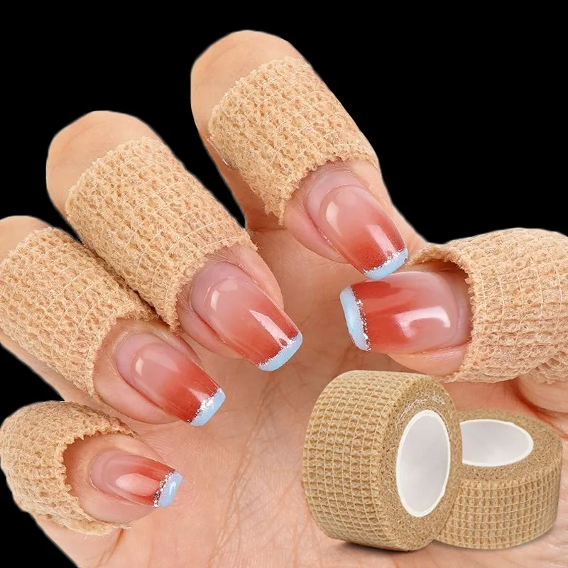 Self-adhesive Elastic Bandage Tapes Fingers Ankle Protection Makeup Tool Kits Non-woven Fabric Wraps Tape Tattoo Accessories
