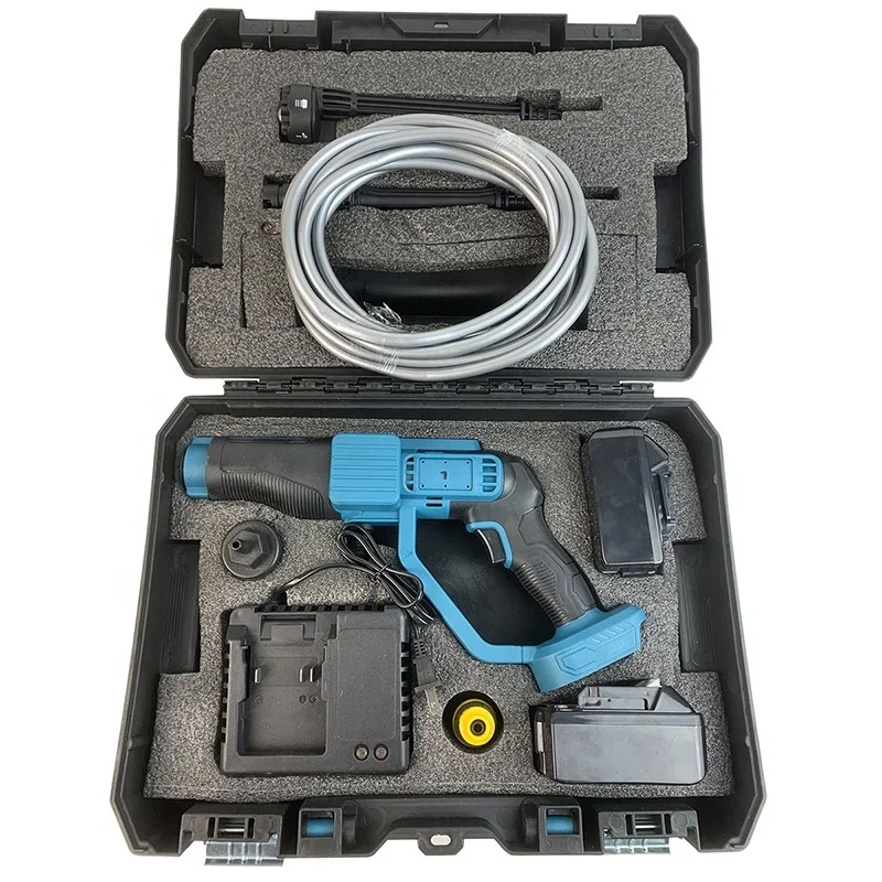 Handheld Electric Car Wash Machine Portable Cordless High-voltage Water Gun Handheld Brushless Electric Water Gun