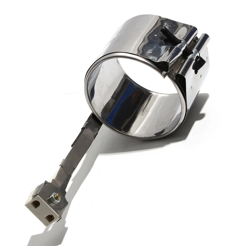 LUJINXUN Mica Band เครื่องทําความร้อนสแตนเลส 25x25 มม./25x30 มม. (IDxH) AC220V 60 W/70 W สําหรับเครื่องฉีดพลาสติก 2 pcs