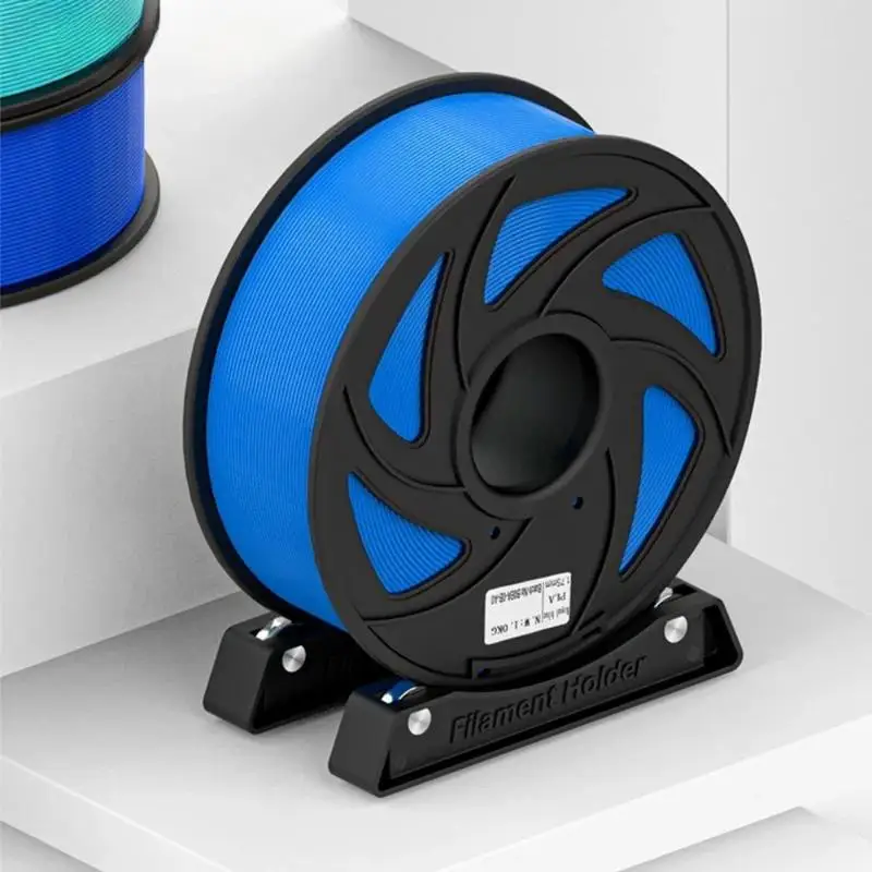2Pcs Bearing Design Consumables Shelves Standard 1KG Filament Spool Holder Supplies Fixed Seat For 3D Printer Filament PLA/PETG