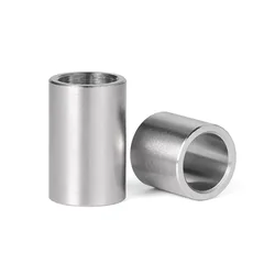 304 Stainless Steel Hollow Liner Bearing Wear-Resistant Spacer Metal Steel Ring Guide Sleeve ID 3-20
