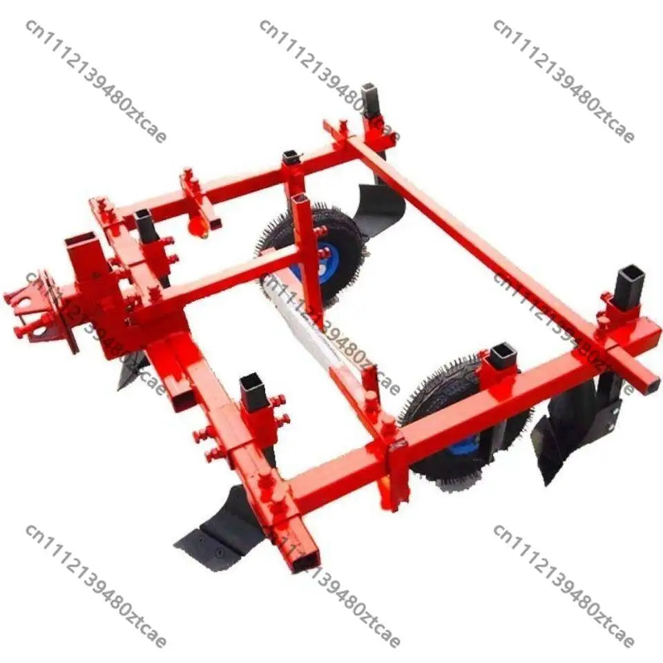Farm Plastic Film Laying Machine Soil Covering Mulch Layer Agriculture Field Paving Equipment