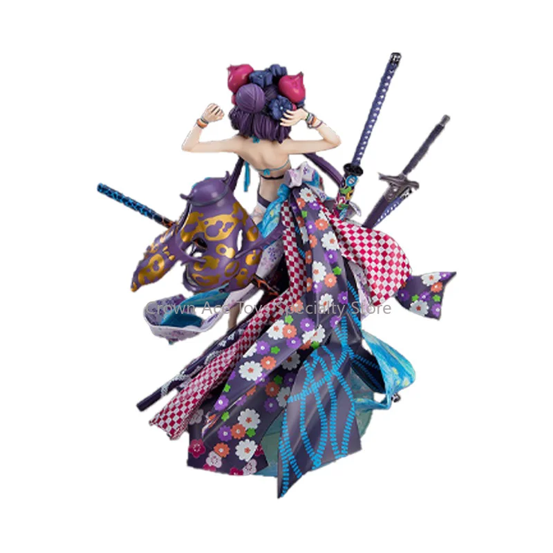 Anime Figura Collectible Modelo Ornamentos para Crianças, GSC FGO FATE, Saber Katsushika, Hokusai Swimwear, Action Figure, Trendy Toys, Presentes