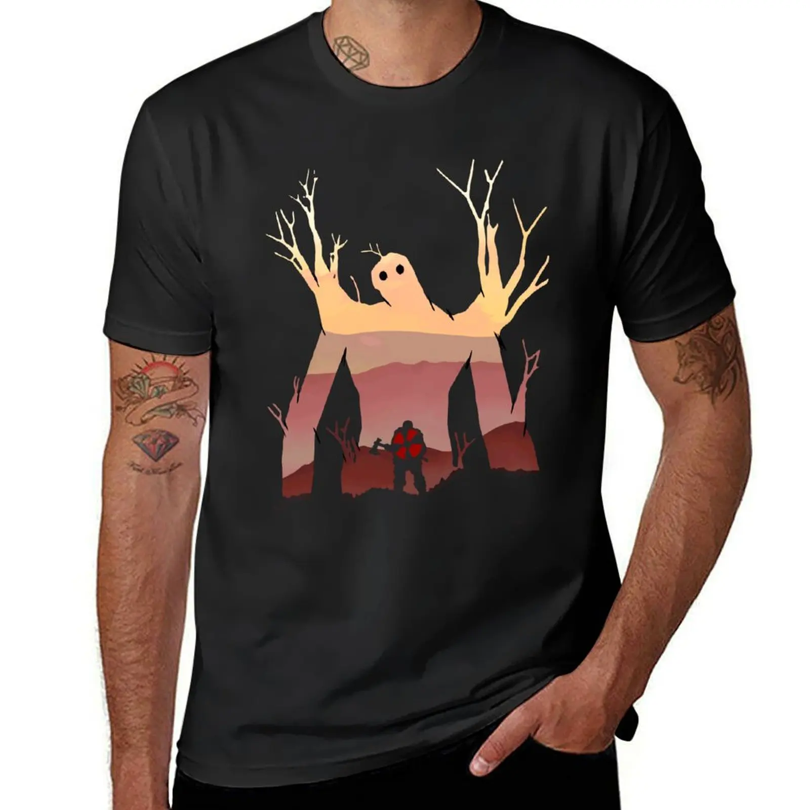 

Valheim Elder - Illusion T-Shirt korean fashion cute tops quick-drying mens clothing