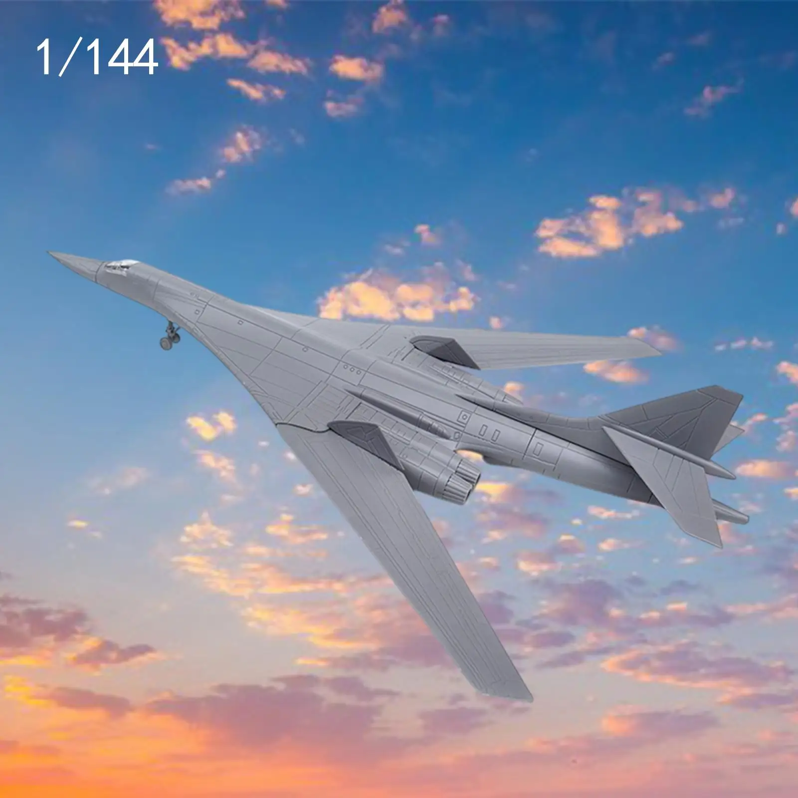 

1:144 Модель самолета Моделирование Миниатюрная игрушка Дисплей Скульптура Настольный компьютер