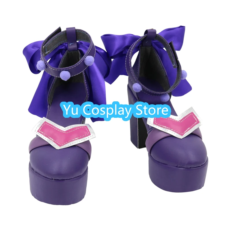 Caitlyn Cosplay Shoes LOL Valentine's Day Heartache & Heartthrob Cosplay Props Halloween Carnival Boots Anime Shoes Custom Made