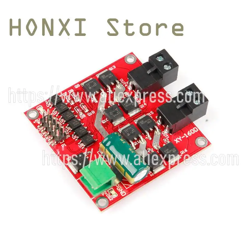 1PCS Motor driver module 12/24 v / 7 a160w dual dc motor driver L298 logic board module H bridge