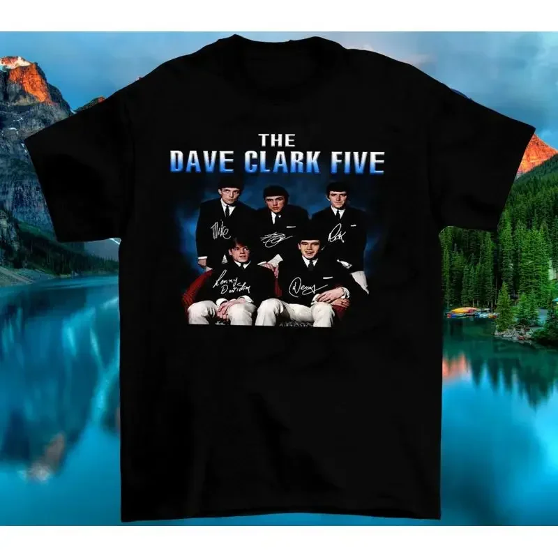 The Dave Clark Five Band Members Signature T Shirt Full Size S 5Xl Tt1158
