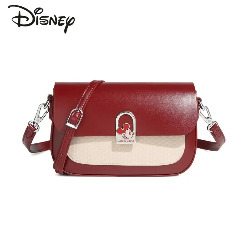 

Disney Mickey Women's Handbag Fashion High Quality Women's Shoulder Bag Cartoon Versatile Large Capacity Women's Storage Bag