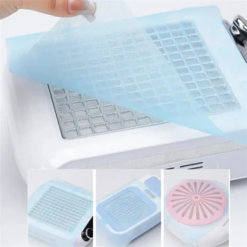 100 pièces ongles aspirateur collecteur filtre papier anti-poussière remplacer ongles aspirateur propre filtre papier manucure Machine poussière accessoire