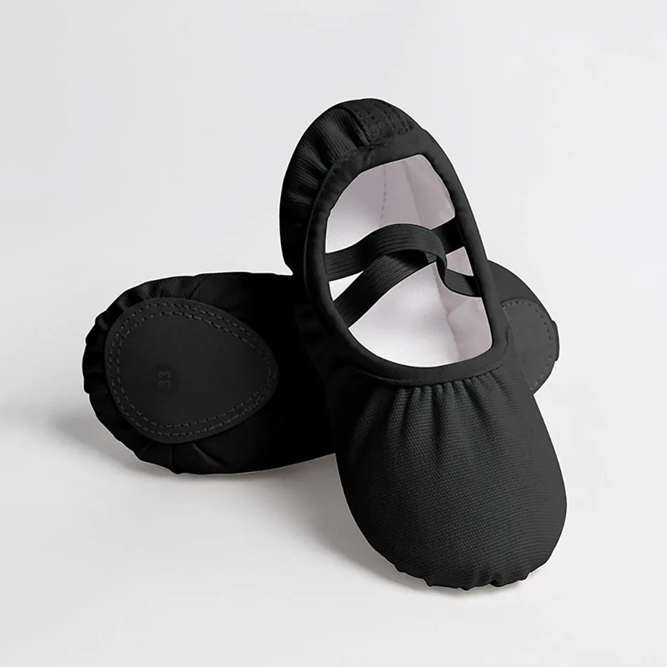 Girls Ballet Dance Shoes Soft Sole Kids Practice Slippers Non-Slip Cat Paw Gymnastics Yoga Flats Breathable Dancewear